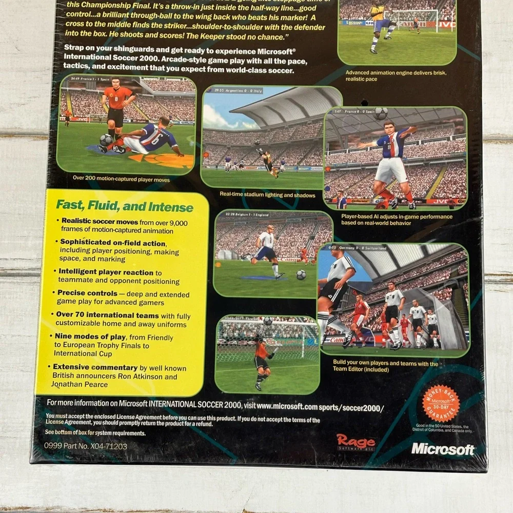 Microsoft International Soccer 2000 - Rage Software